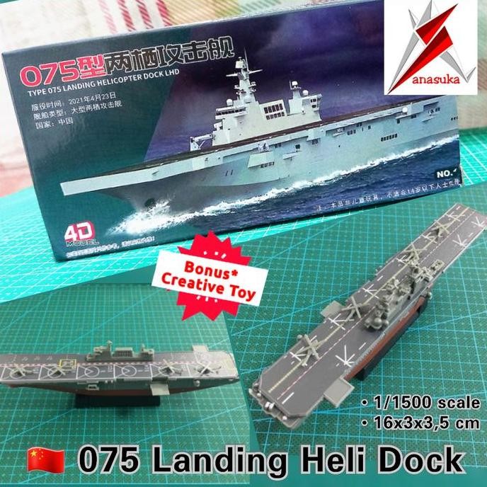 Miniatur Kapal Perang Selam Populer Fujian Nimitz Class Model Kit Kualitas Terbaik Harga Termurah