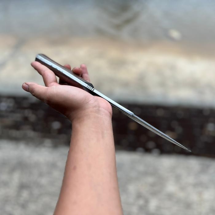 Pisau Bowie Survival Outdoor Full Tang Js Knife Original Dan Terpercaya