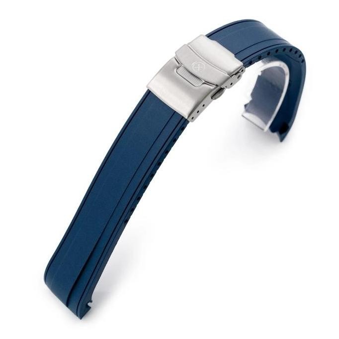 22mm Strap-X Pro Rubber Strap BlRU Jam SEIKO 5 SRPD GMT SSK003