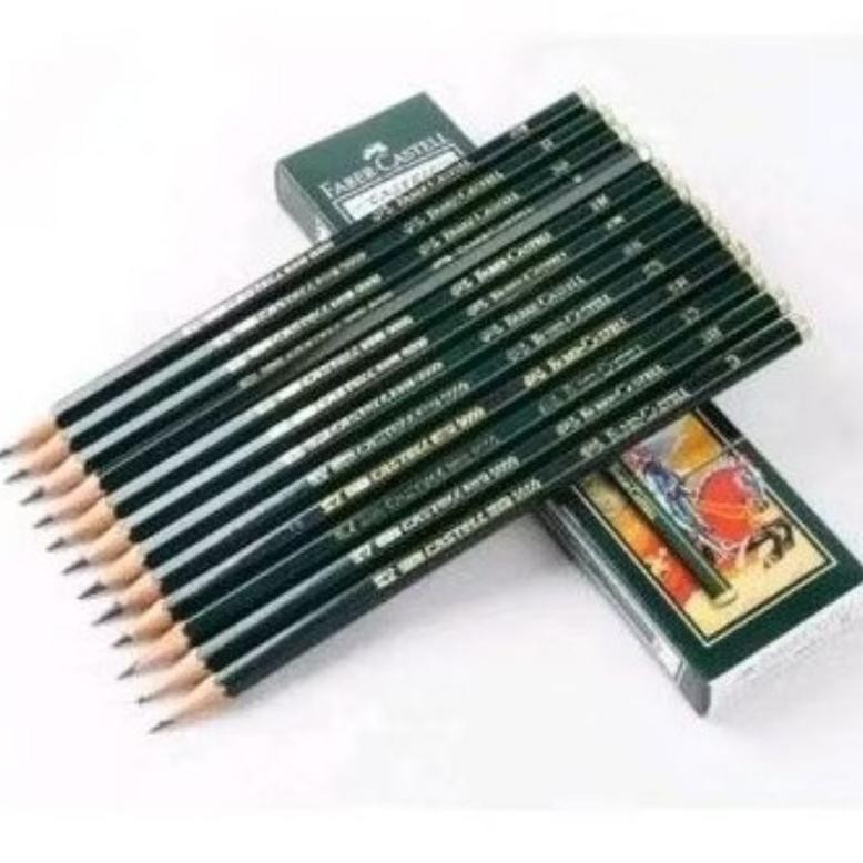 

Pensil Faber Castel 2B (1Pack Isi 12Pcs)