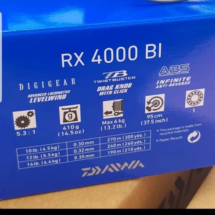 Reel Daiwa Rx 4000 #Gratisongkir