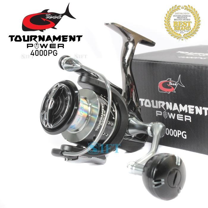 Reel G-Tech Tournament Power Sw 3000 4000 5000 8000 Pg Power Handle Saltwater Metal Body