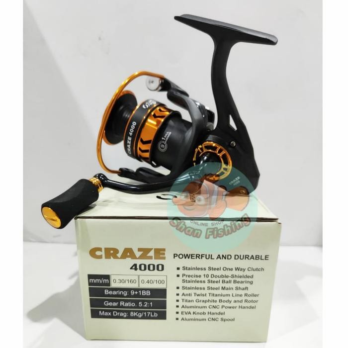 Reel Spinning Oxgn Craze (Power Handel) #Gratisongkir