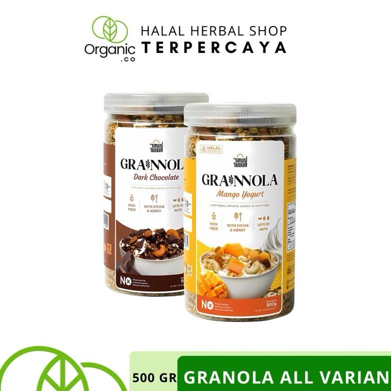 

BEST SELLER Granola 500 GR | Granola Sereal Sehat Oat