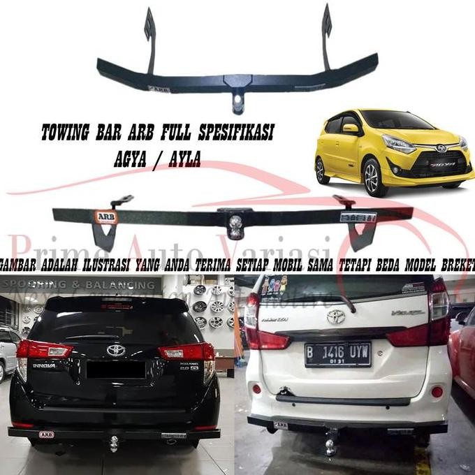 TOWING BAR ARB BESI BUMPER BELAKANG TOWING BAR - AGYA AYLA