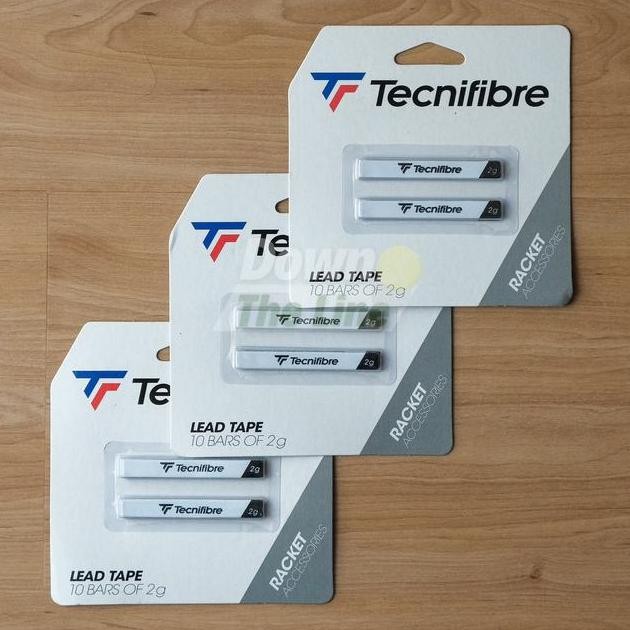

Pemberat Raket Tenis Tecnifibre Lead Tape 10 Bars Of 2G