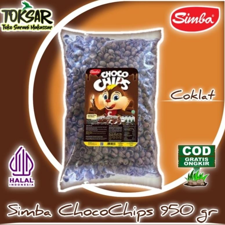 

ChocoChips Simba 950 Gram (Free Packing Dos!) | Sereal Simba | Sereal Promo