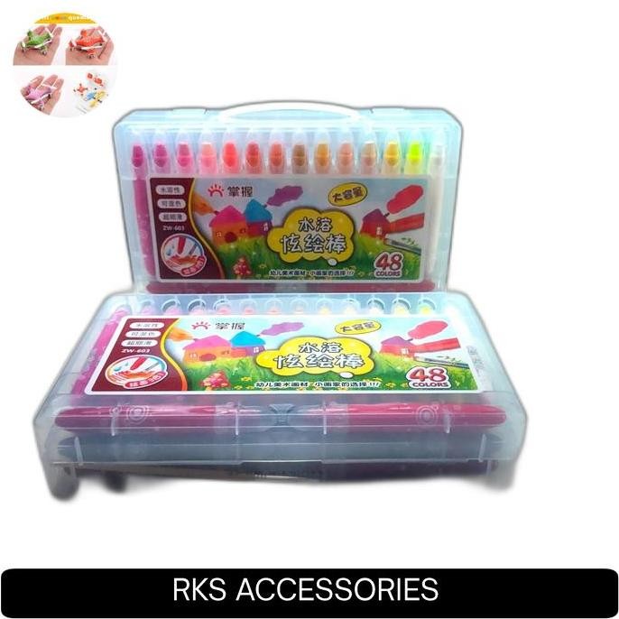 

Crayon Grasp Mata Besar Isi 48 Warna