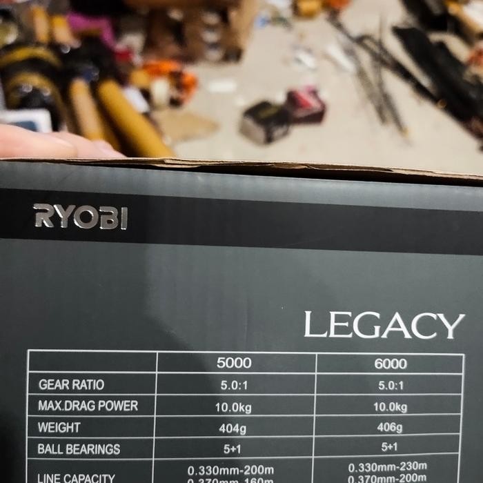 Reel Ryobi Legacy 5000 Sw Power Handel #Gratisongkir