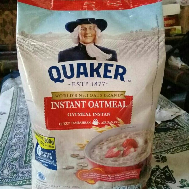 

[EXP April 2026] Quaker Instant Oatmeal 1200 gram