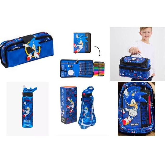 

Diskon Tas Ransel Sonic Smiggle, Stationery, Lunch Bag, Utility Pencil Case