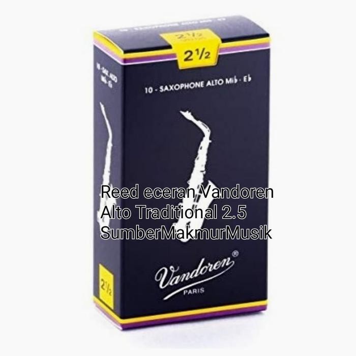 HRG DISKON reed eceran Alto Saxophone Vandoren Alto Traditional 2.5