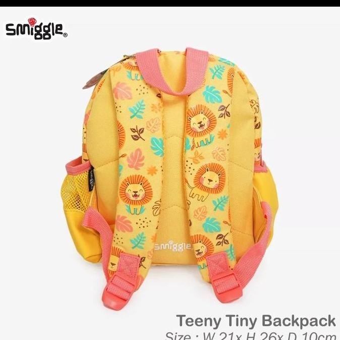 

Diskon Ransel Playgroup/Toddler Teeny Tiny Smiggle Import 03102 Fashion Tas