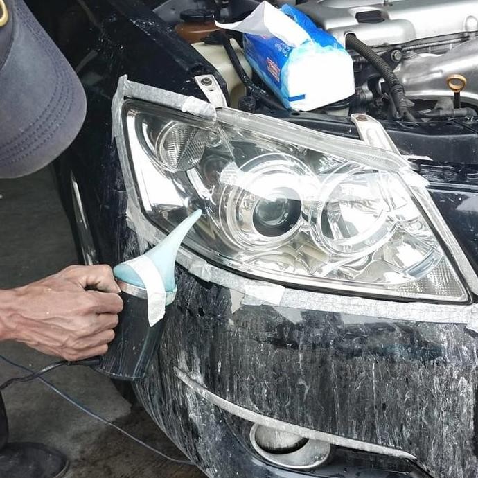 nano burn coating headlamp/lampu mobil