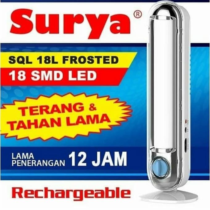 Lampu Emergency Surya SQL 18L