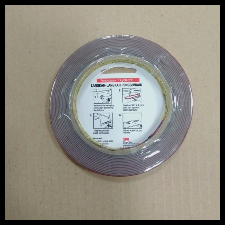 

DISKON DOUBLE TAPE VHB 3M BUSA UKURAN 12MM4.5M !!!!!!