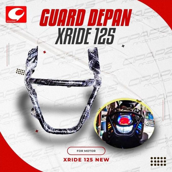 BEBAS ONGKIR - BESI GUARD LAMPU DEPAN X RIDE 125