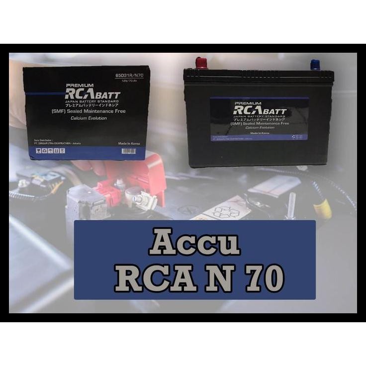 TERBARU ACCU MOBIL RCA N 70 - 62352 - 