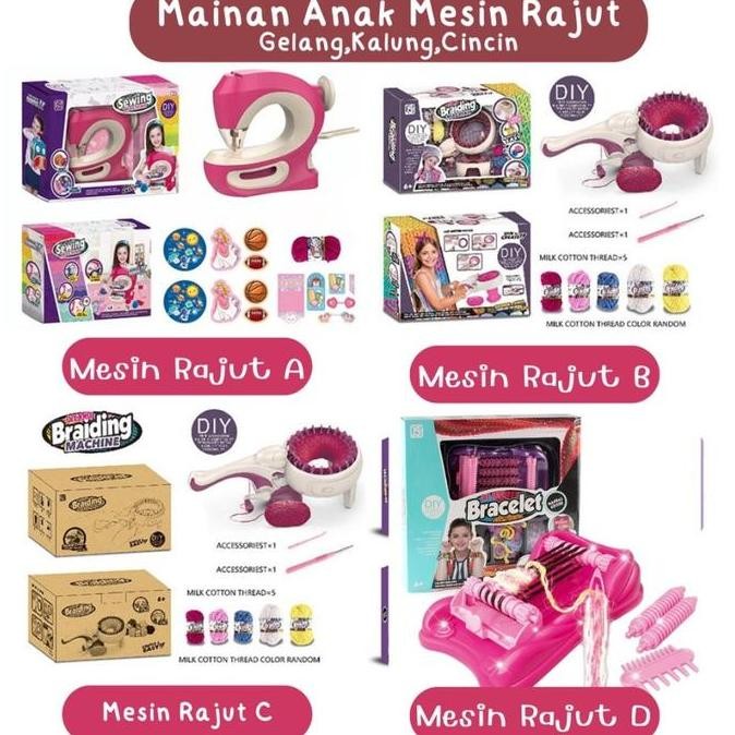 Kids Knitting Machine Mesin Rajut untuk Anak