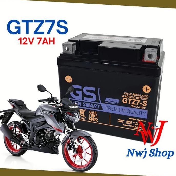 Aki Kering Motor Suzuki Gsx R150 Satria Fu Burgman 125 Gsx S150 Gtz7S Gtz6V Ytz6V Gs Mf
