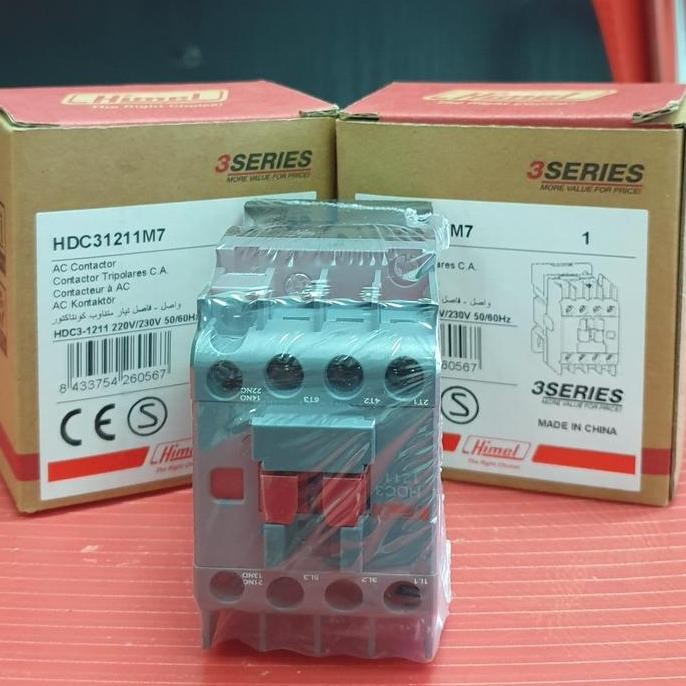 HIMEL Magnetic Contactor HDC3-12 12A Coil 220VAC HDC31211M7