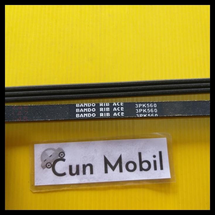 HOT DEAL RIBT BELT BANDO 3PK 560 CLASSY PRO, CHARADE WINNER POWER STEERING 