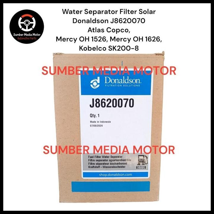 TERMURAH DONALDSON WATER SEPARATOR FILTER J8620070, SFC-7912-30 ATLASCOPCO, MERCYOH1526,MERCY OH 162