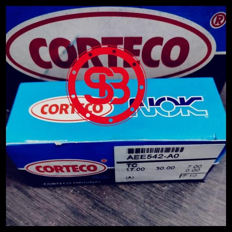 HOT DEAL (ISI 10PC) OIL SEAL TC 17 30 7 NOK 