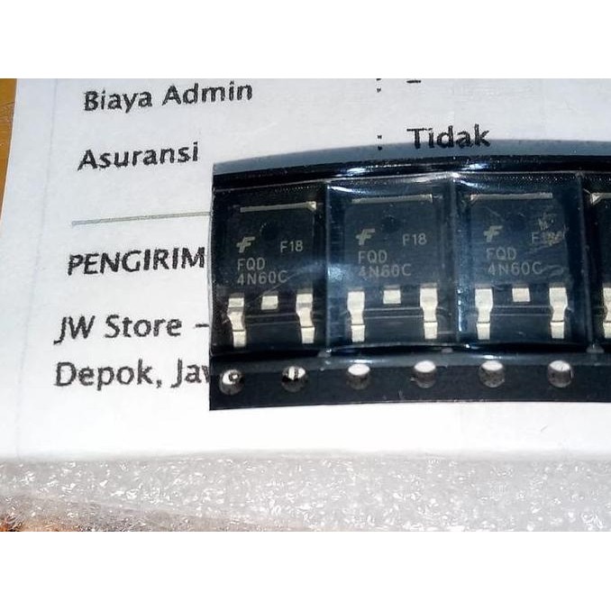 Murah FQD4N60C 4N60C 4N60 jwel33 dijamin