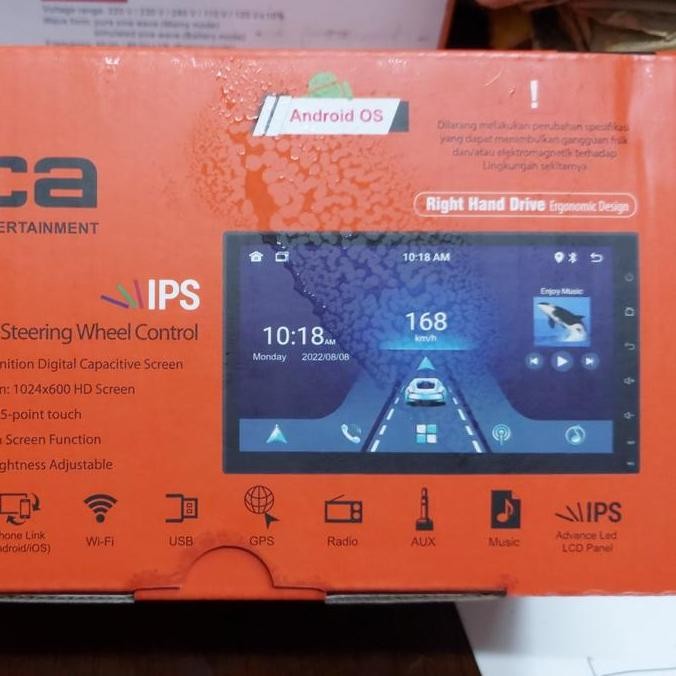 TERBARU - head unit orca android 7 inch