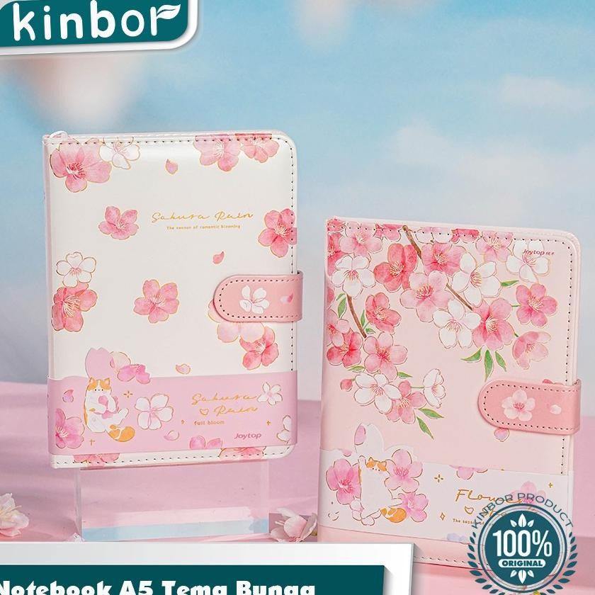 

Buku Catatan Unik Jurnal Diary Motif Lucu Notebook A5 A6 Pink Flower Sakura Planner Agenda