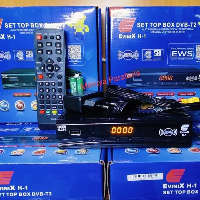 Terlaris Evinix H1 Dvb-T2 8Mb
