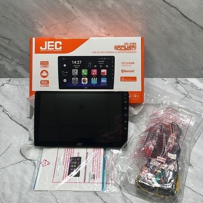 headunit TV JEC Audiobank android 9inch TV mobil
