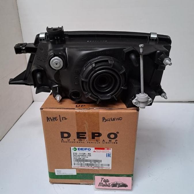 Head lamp lampu besar Baleno 1995-1997 218-1113 Merk Depo