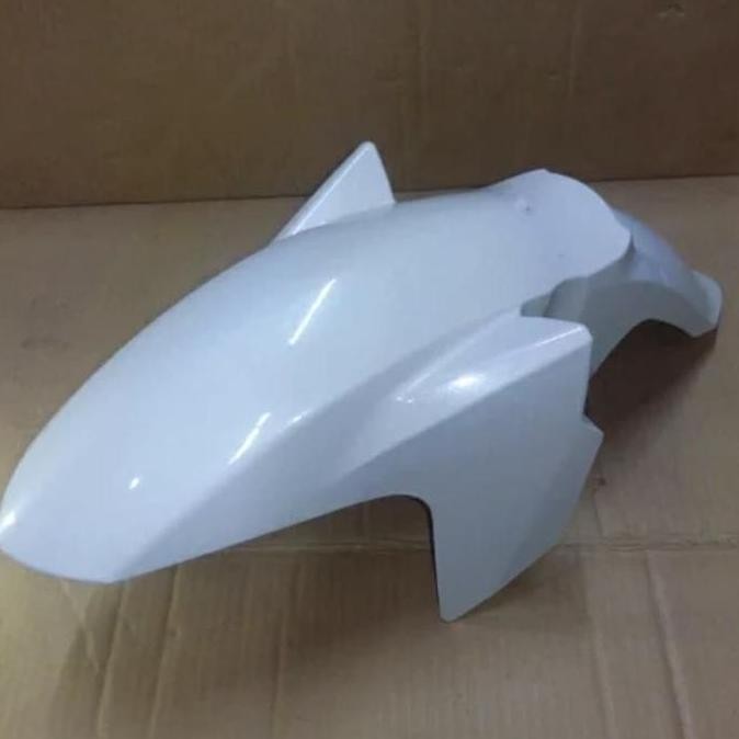 Spakbor Depan Jupiter Mx King 150 Putih