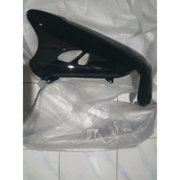 Budi Santoko - Sayap Luar Atau Cowling Leg Shield Warna Hitam Kawasaki Blitz R Atau