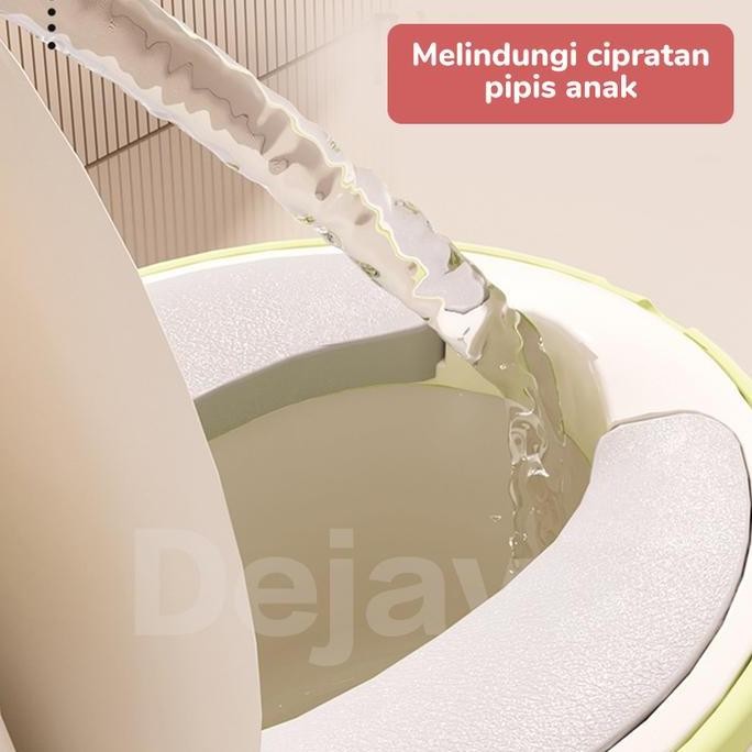 DEJAVU TOILET DUDUK ANAK LATIHAN BUANG AIR KECIL ANAK POTTY TOILET TRAINING SEAT TOILET ANAK PISPOT 