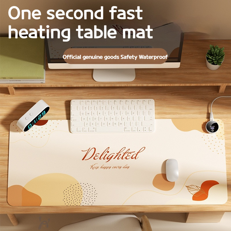 Cartoon Heating Mouse Pad Warm Desk Pad Winter Office Heating Constant Temperature Heating Mouse Pad