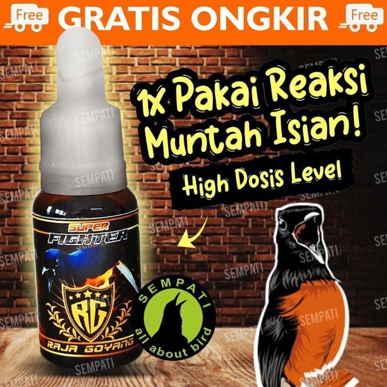 Super Fighter/Suplemen Burung Murai/Raja Goyang/RG/Murai Batu/Murai Bordan/Murai Burneo/Murai/Lampun