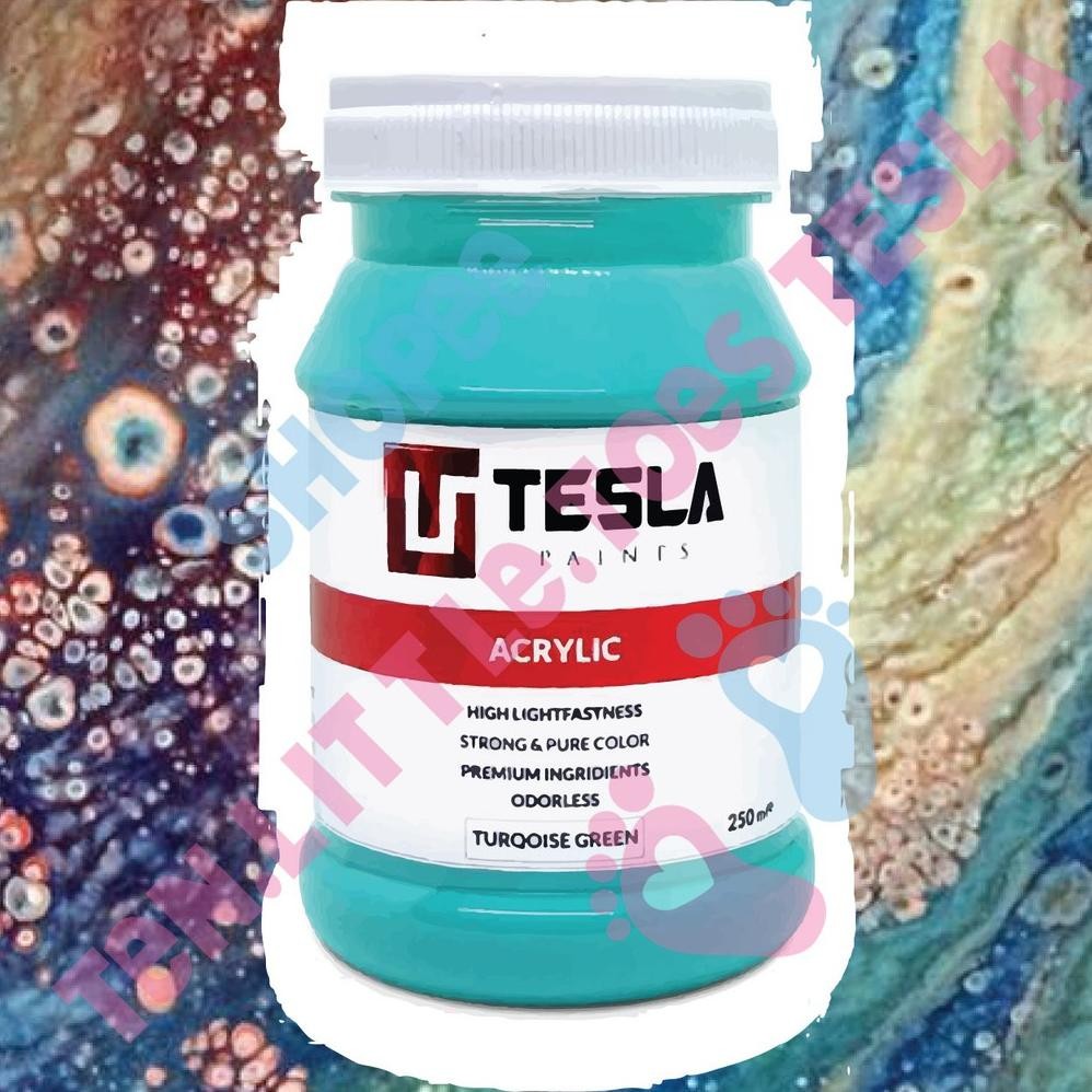 

Tesla Paints 250ml - Acrylic Paints - Cat Akrilik - Tesla Paint - cat acrylic