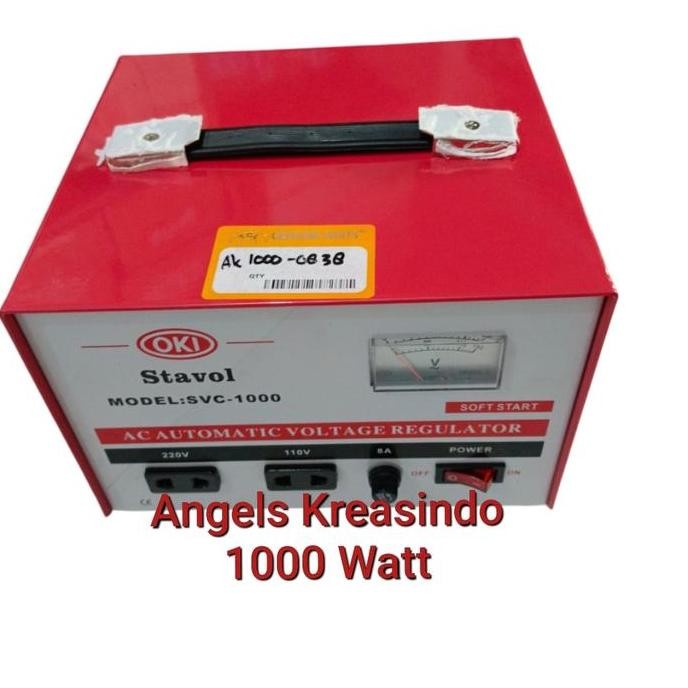 STABILIZER REGULATOR LISTRIK OKI 1000 WATT