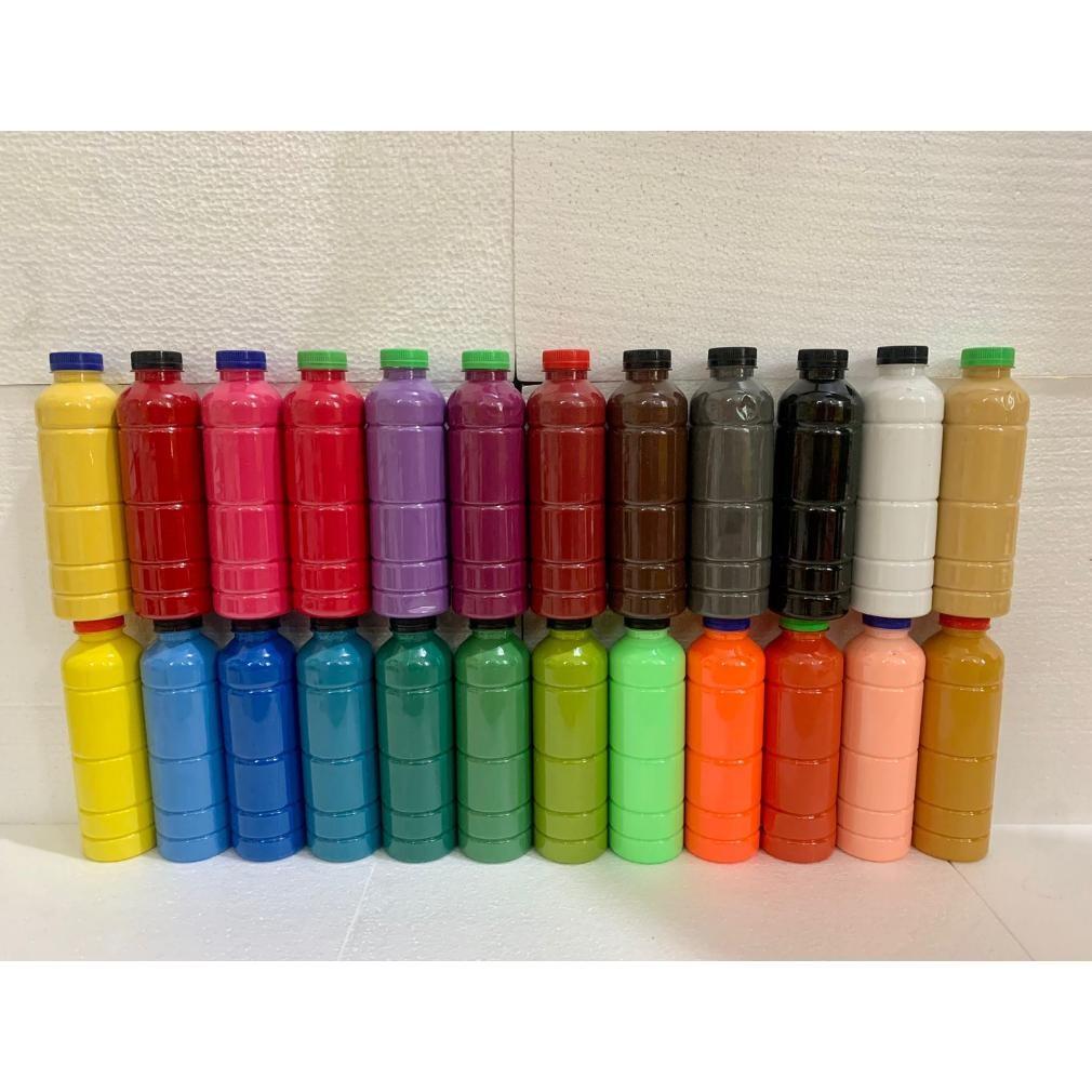 

HLS - (6 Botol) Paket Cat Akrilik Botol 250 ml