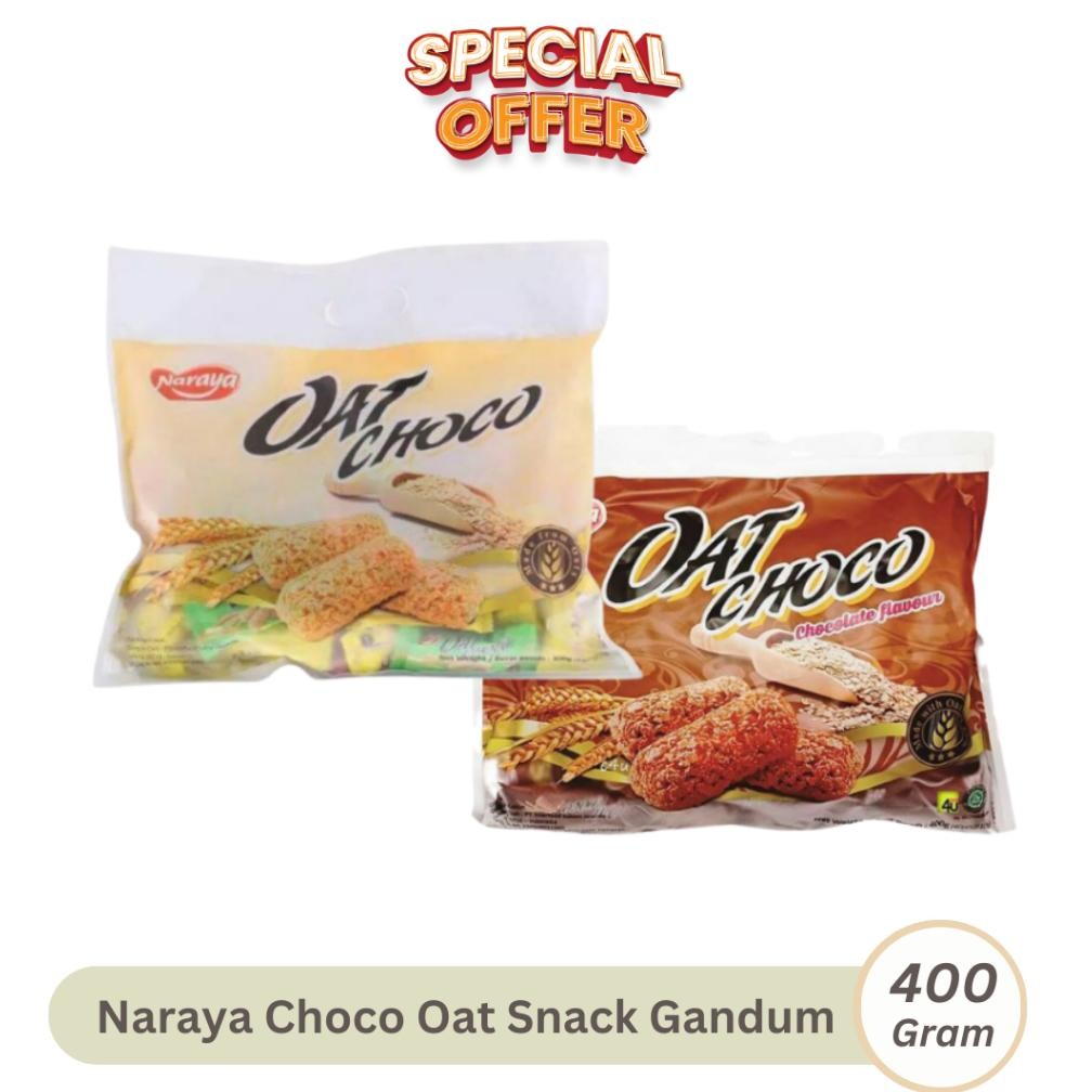 

Termurah Naraya Oat Choco 400Gr Chocolate Original Greentea Isi 40Pcs Uj-32