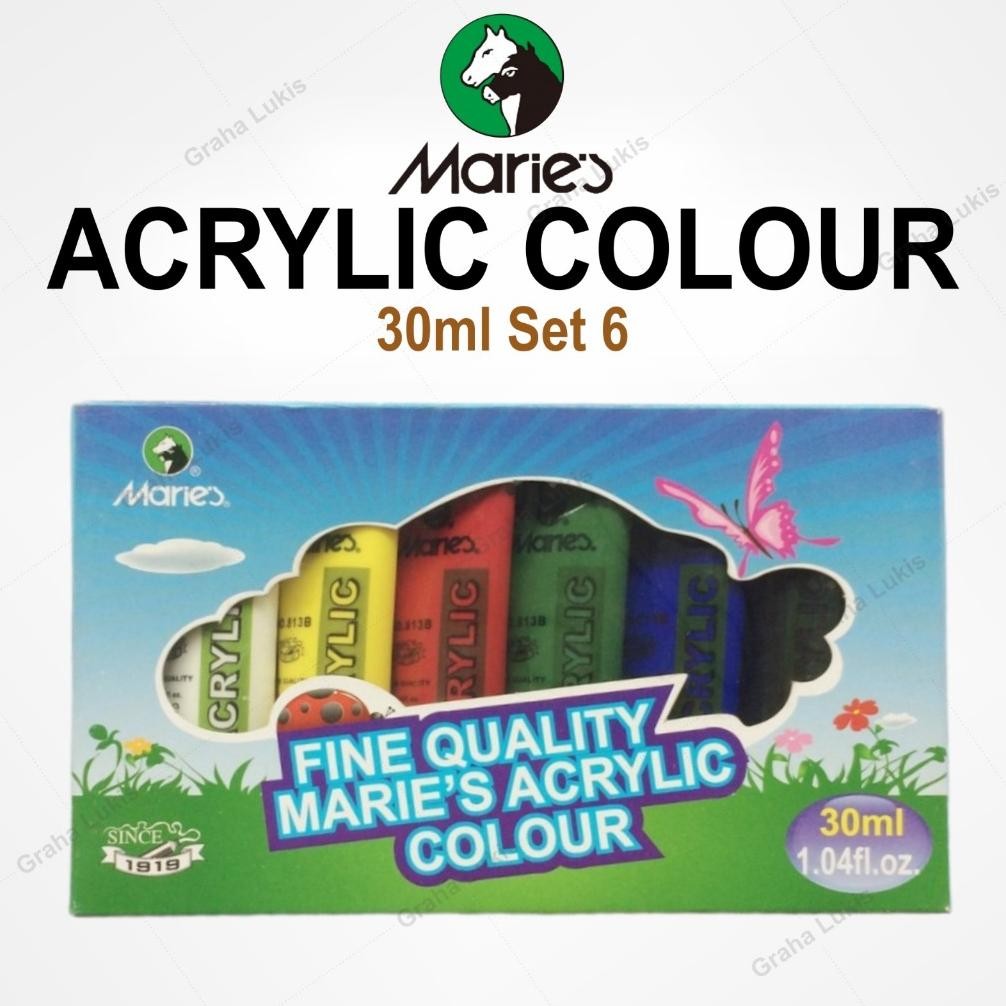 

Maries Acrylic 30ml Set 6