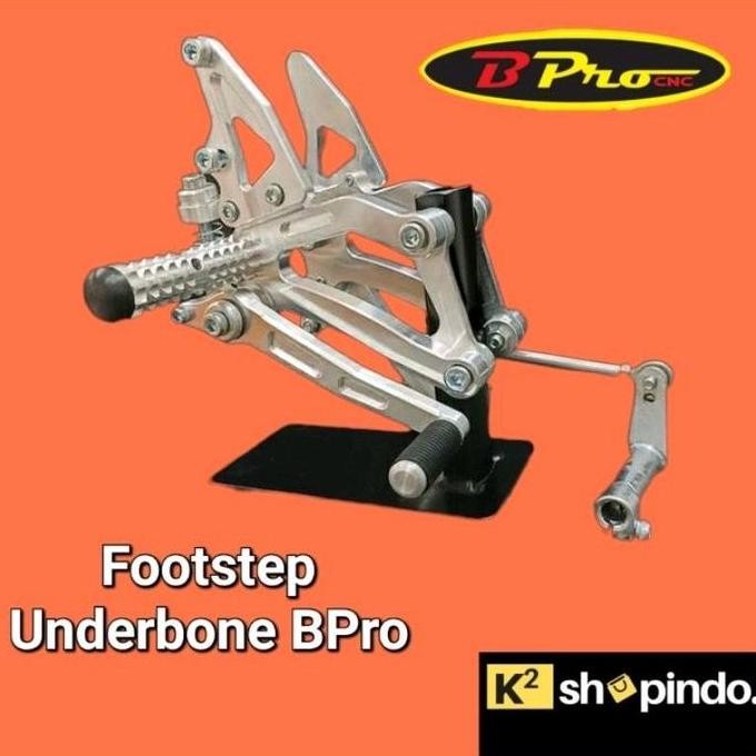Footstep Underbone Bpro Ninja R Ss Zx Rr Mx King R15 V3 Cbr 150 Full Cnc Original B Pro