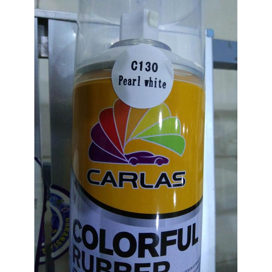 

Carlas rubber paint warna pearl white