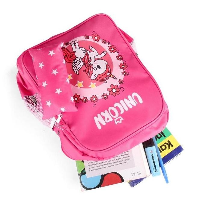 

Diskon Denzel Dz 077 Tas Anak Perempuan Pink Fanta Unicorn