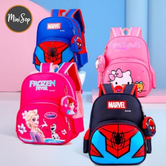 

Miliki Tas Ransel Backpack Sekolah Anak Laki-Laki Perempuan Tk Paud Murah