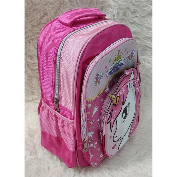 

Spesial Ransel Sekolah Sd Unicorn Kepala Tas Anak Backpack School Premium