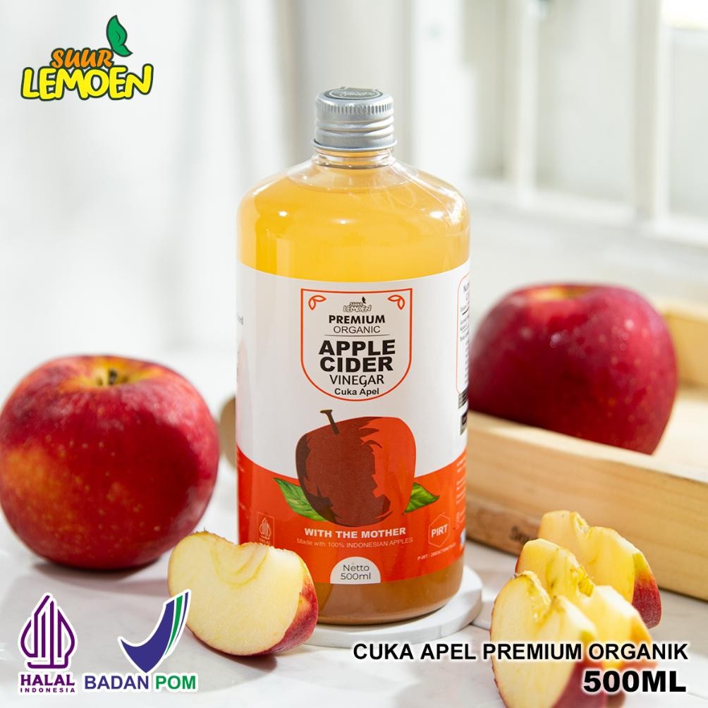 

Suur Lemoen Cuka Apel Vinegar With Mother 1 Liter Untuk Kesehatan